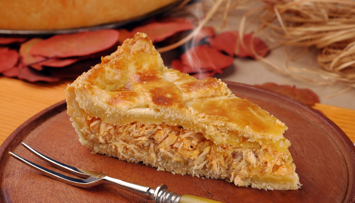 Torta de Frango com Catupiry na Frigideira