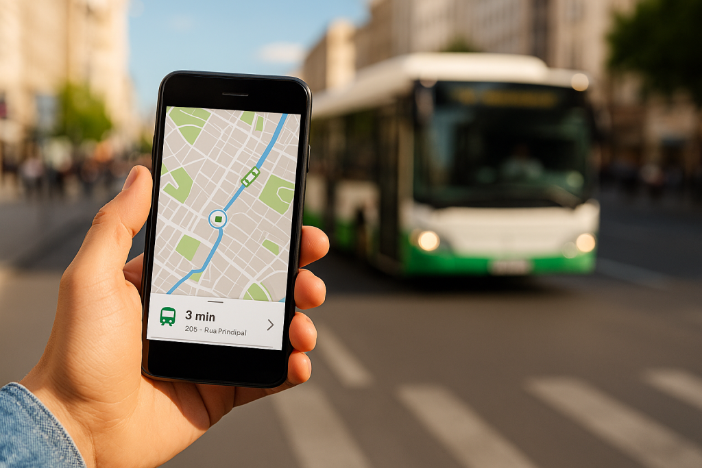 Monitore Seu Ônibus em Tempo Real