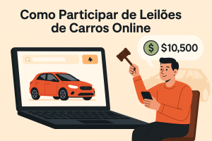 Como Participar de Leilões de Carros Online